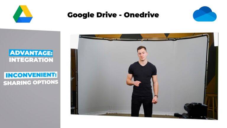 Video Transfer Tools Google Drive and One Drive comparison from videographer